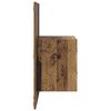 vidaXL Wandkastje 2 pcs Oud Hout 48,5 x 32,5 x 80 cm Bewerkt hout