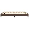 vidaXL Boxspring bed kunstleer bruin 180x200 cm