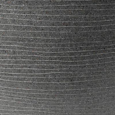 Capi Plantenbak Arc Granite rechthoekig 60x35x40 cm antracietkleurig