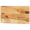 vidaXL Tafelblad met natuurlijke rand 50x20x3,8 cm massief mangohout