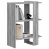vidaXL Boekenkast Grijs Sonoma 52 x 25 x 71,5 cm Bewerkt hout