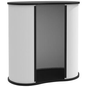 vidaXL Beursbalie inklapbaar 90x48x93 cm bewerkt hout