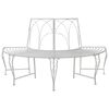 vidaXL Boom bank 4-Aantal zitplaatsen 160 x 80 x 89 cm Staal