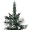 vidaXL Kunstkerstboom met verlichting en standaard 90 cm PVC groen