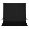 vidaXL Fotostudioset met verlichtingsset achtergrond en reflector