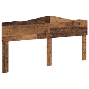 vidaXL Hoofdbord Oud Hout 90 cm Bewerkt hout