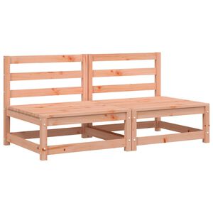 vidaXL Tuinbank zonder armleuningen 2 st 70x70x67 cm douglashout