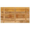 vidaXL Tafelblad rechthoekig 120x60x2,5 cm massief ruw mangohout