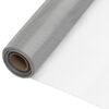 vidaXL Gaas 100x2000 cm roestvrij staal zilverkleurig
