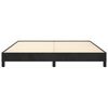 vidaXL Bedframe zonder matras 180x200 cm fluweel zwart