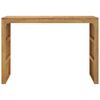 vidaXL Wandtafel 110x35x75 cm massief teakhout