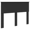 vidaXL Bedframe met hoofdeinde Zwart 120 x 190 cm Bewerkt hout