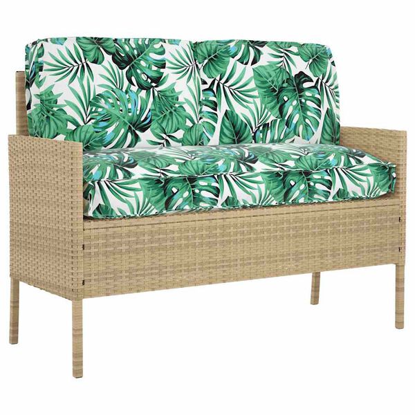 vidaXL Kussen Set Blad 3 pcs Bladpatroon Oxford Stof