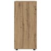 vidaXL Opslagkasten 2 pcs Artisan Eiken 80 x 48 x 105 cm Bewerkt hout