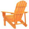 vidaXL Tuinstoel Adirondack massief vurenhout oranje