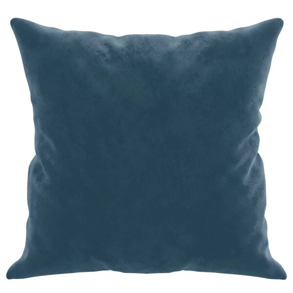 vidaXL Sierkussens 2 st 40x40 cm fluweel blauw