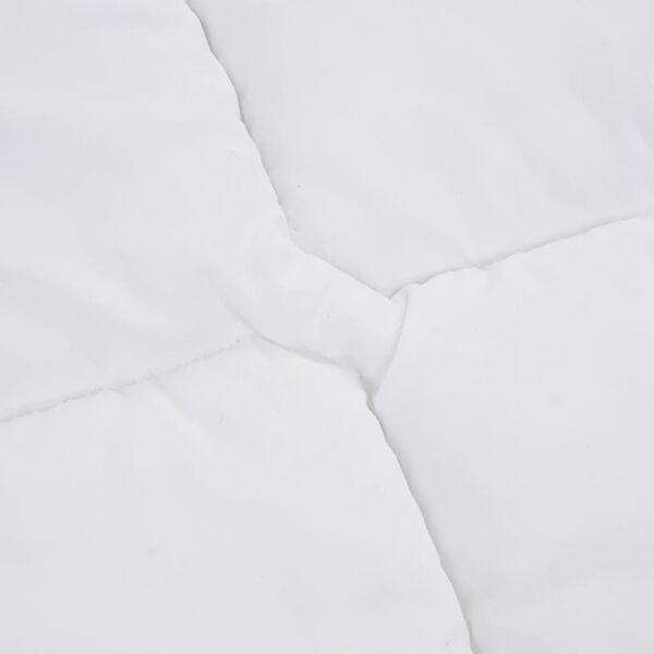 vidaXL Matrasbeschermer 160x200 cm wit