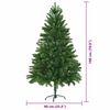 vidaXL Kerstboom met 300 LED met standaard Groen 180 cm PE