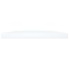 vidaXL Wandschappen 8 st 40x20x1,5 cm bewerkt hout wit