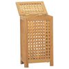 vidaXL Wasmand 35x25x60 cm massief teakhout
