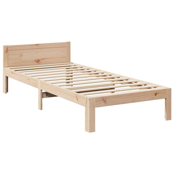 vidaXL Bedframe Family zonder matras 240x200 cm massief grenenhout