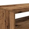 vidaXL Tv-meubel 80x40x40 cm bewerkt hout oud houtkleurig