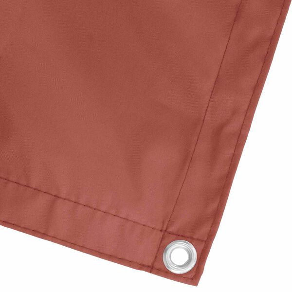 vidaXL Balkon Scherm Terracotta 100 x 300 cm Oxford Stof