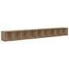 vidaXL Tv-meubelset 3 pcs Artisan Eiken Bewerkt hout