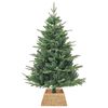 vidaXL Kerstboomkraag Bruin 50 x 50 x 25 cm Waterhyacint