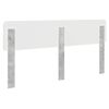 vidaXL Hoofdbord Beton Grijs 200 cm Bewerkt hout