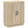 vidaXL Badkamer Opbergkast HOORN Sonoma Eiken 59,5 x 31 x 77 cm