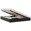 vidaXL Opslag bed met matras met opslag Zwart 160 x 200 cm Kunstleer