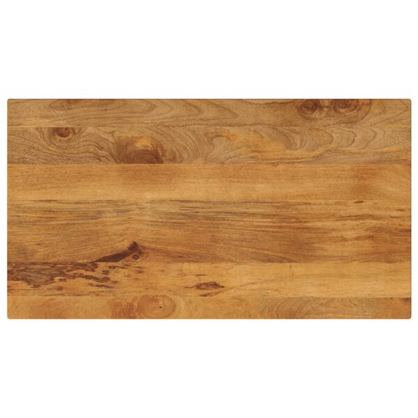 vidaXL Tafelblad rechthoekig 110x70x3,8 cm massief mangohout