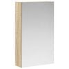 vidaXL Badkamer spiegelkast Sonoma Eiken 30 x 10,5 x 50 cm