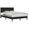 vidaXL Bedframe met hoofdeinde Zwart 140 x 200 cm Fluweel