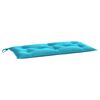 vidaXL Tuinbankkussens 2 st 100x50x7 cm stof turquoise