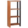 vidaXL Boekenkast Bruin 50 x 30 x 110 cm Massief Acaciahout