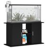 vidaXL Aquariumstandaard 101x41x58 cm bewerkt hout zwart