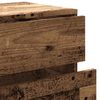 vidaXL Tv-meubel 80x34x35,5 cm bewerkt hout oud houtkleurig