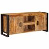 vidaXL TV-kast Bruin 120 x 30 x 50 cm Massief ruw mangohout