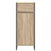 vidaXL Badkamer Kast met lade Sonoma 40 x 30 x 100 cm Bewerkt hout