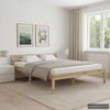 vidaXL Bedframe massief grenenhout 140x200 cm