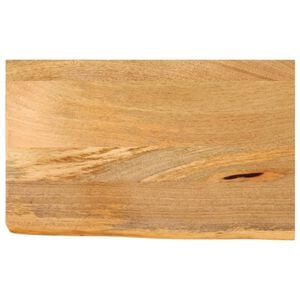 vidaXL Tafelblad met natuurlijke rand 40x20x2,5 cm massief mangohout