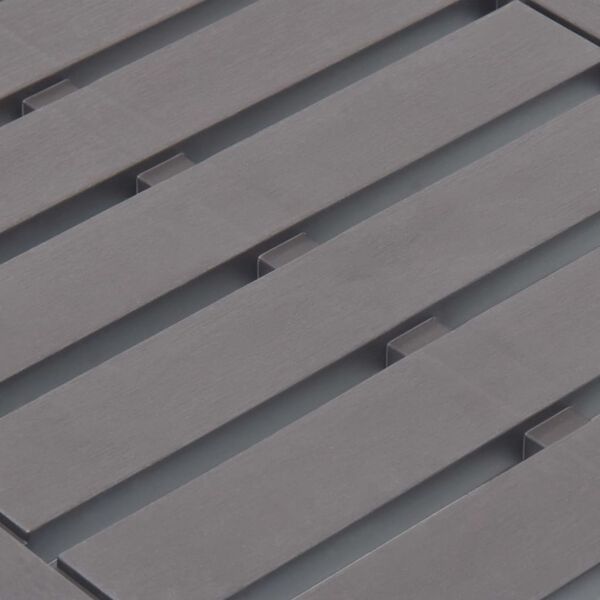 vidaXL Tuintafel 78x55x38 cm kunststof mokkakleurig