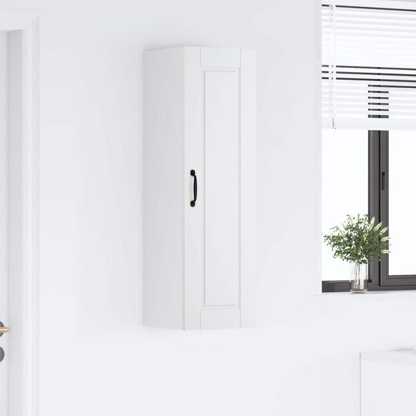 vidaXL Keukenkast met plank Wit 30 x 31 x 100 cm Bewerkt hout