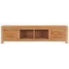vidaXL Tv-meubel 115x30x35 cm massief teakhout