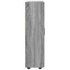 vidaXL Dressoir FLORIN Grijs Sonoma 55,5 x 29 x 103 cm Bewerkt hout