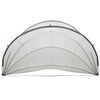 vidaXL Pooldome Grijs en Oranje 546 x 516 x 250 cm
