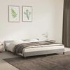 vidaXL Bedframe zonder matras 160x200 cm fluweel lichtgrijs
