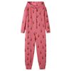 vidaXL Kinderonesie met capuchon 104 oudroze
